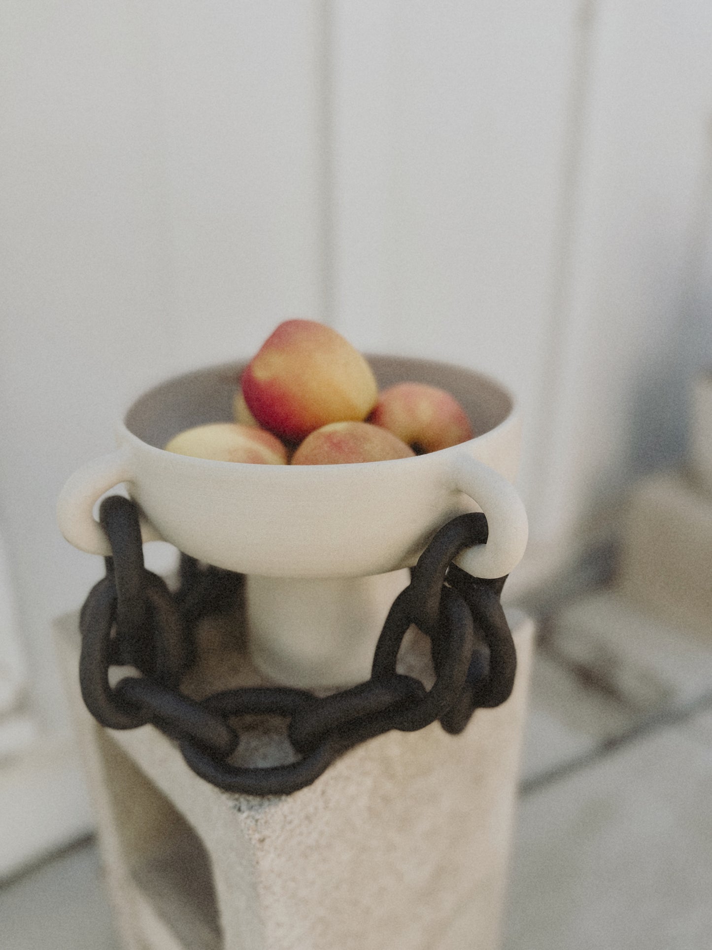 B&W Chain Fruit Bowl
