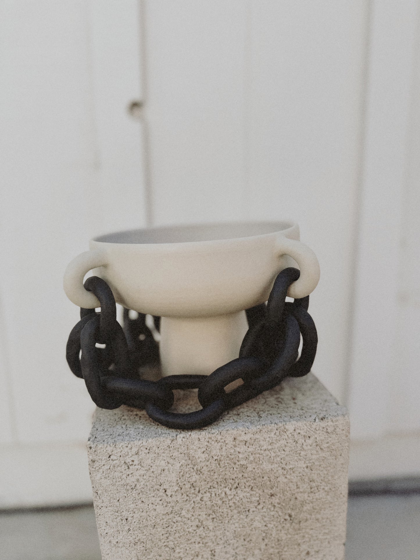 B&W Chain Fruit Bowl