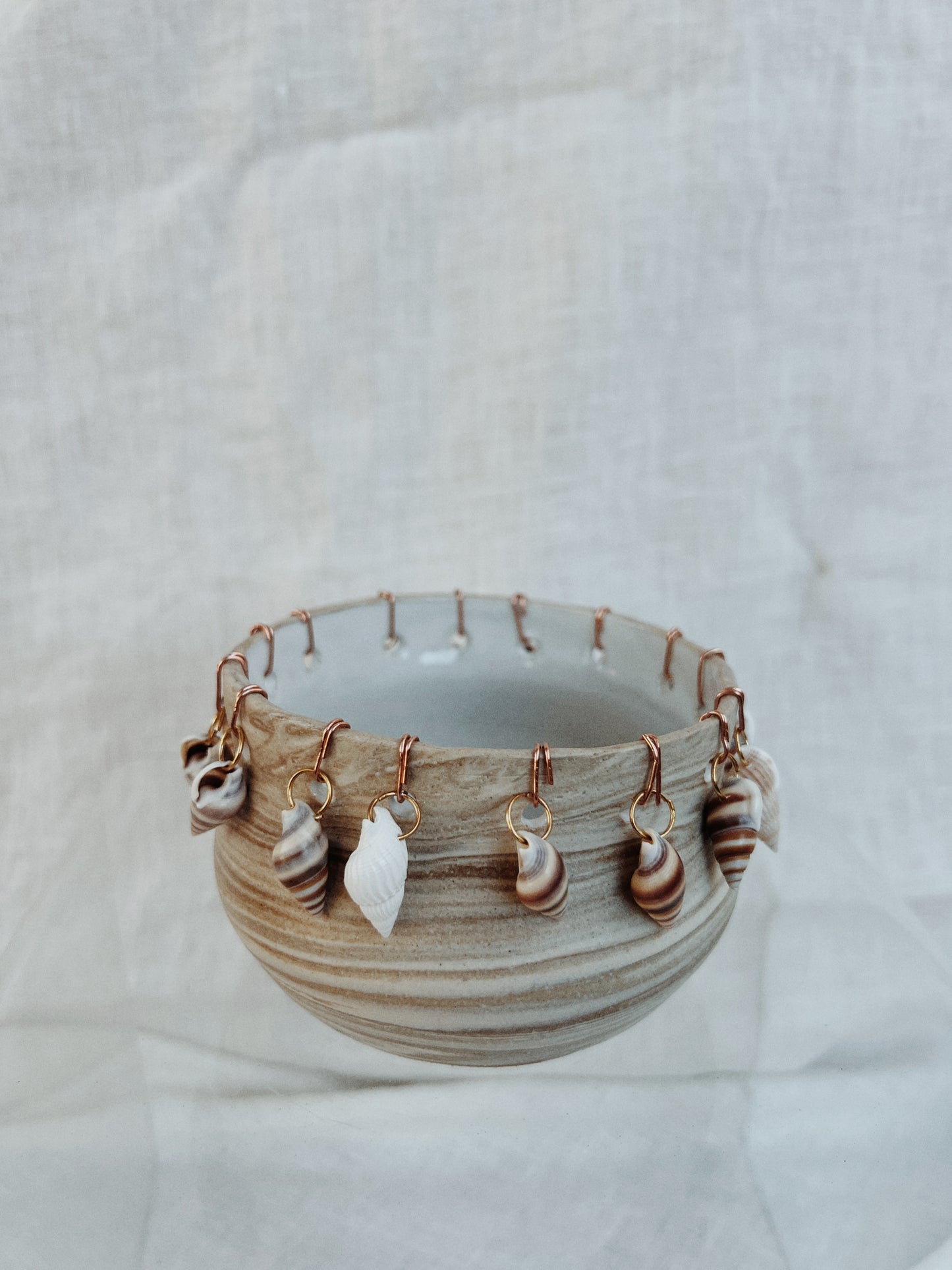 Marbled Shell Planter