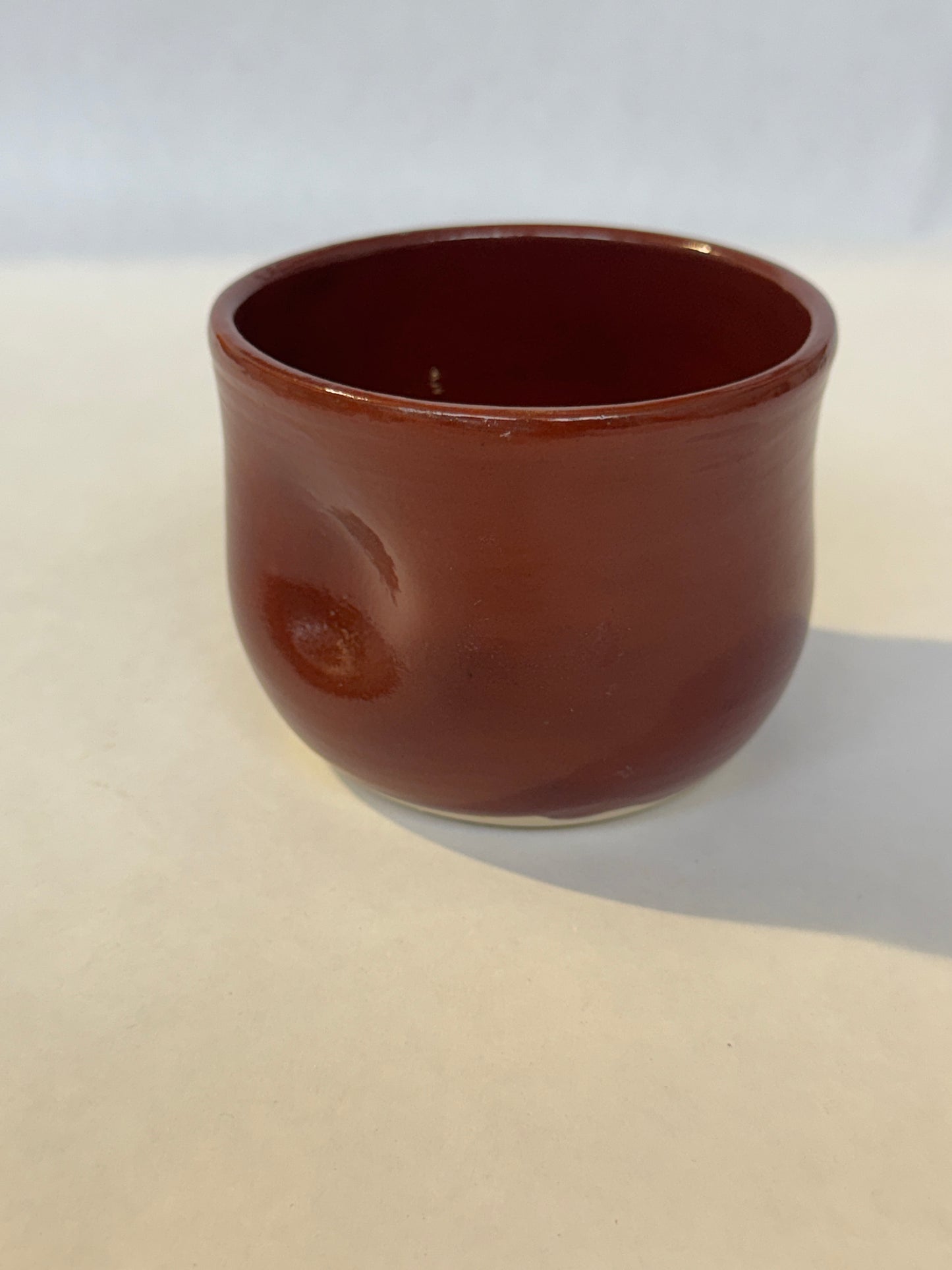 Maroon Dimple Tumbler