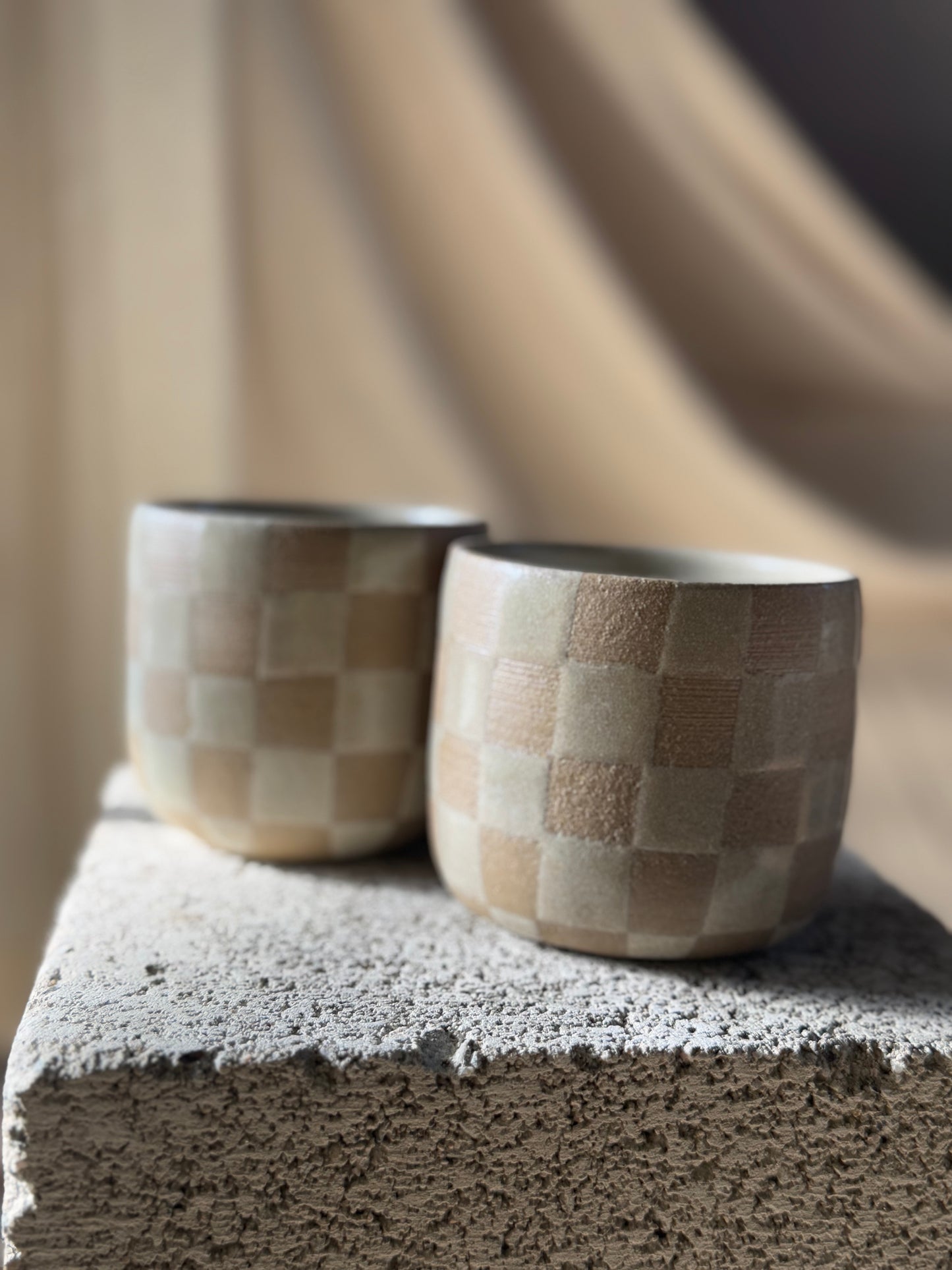 Checkered Cup