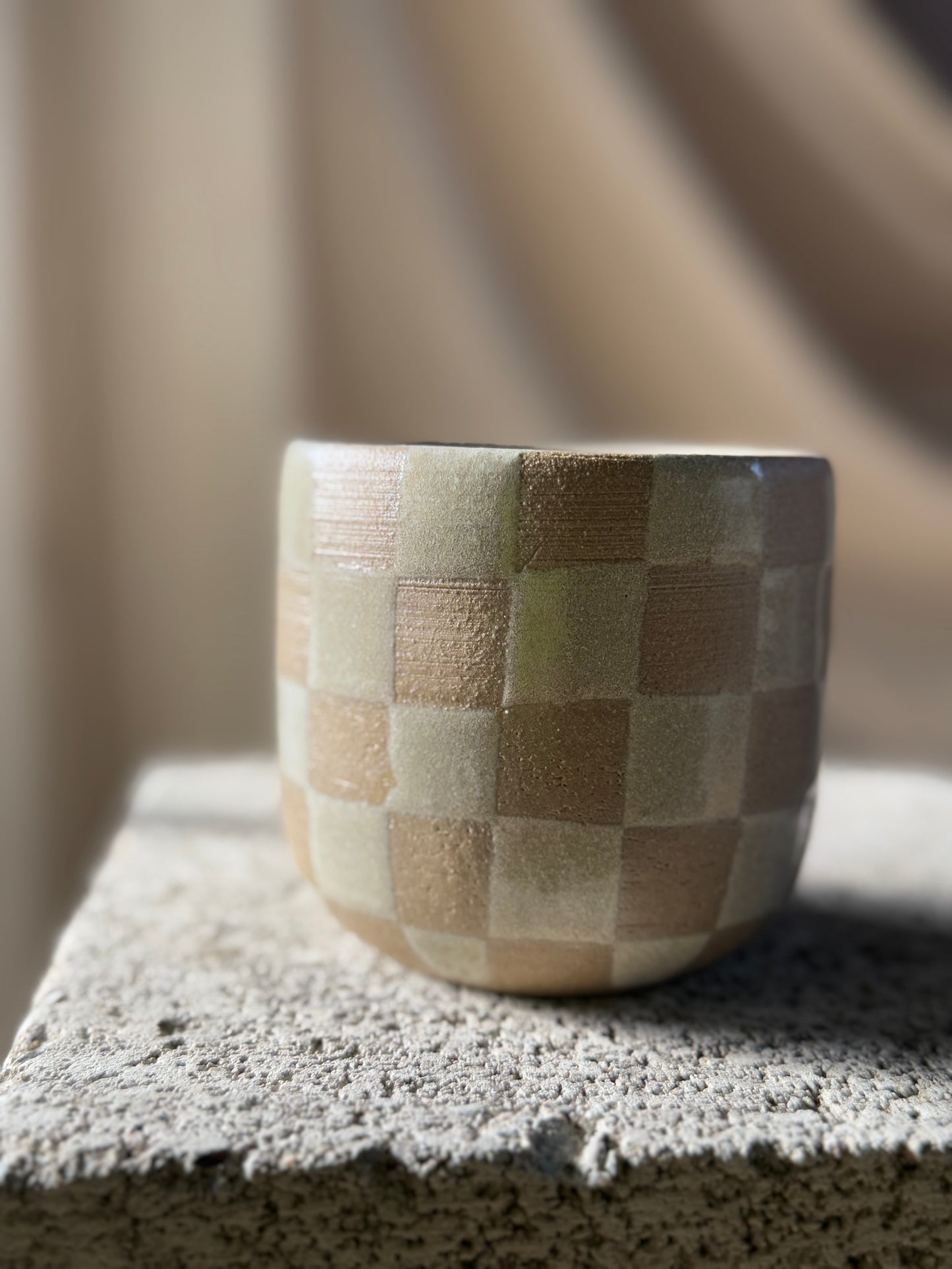 Checkered Cup