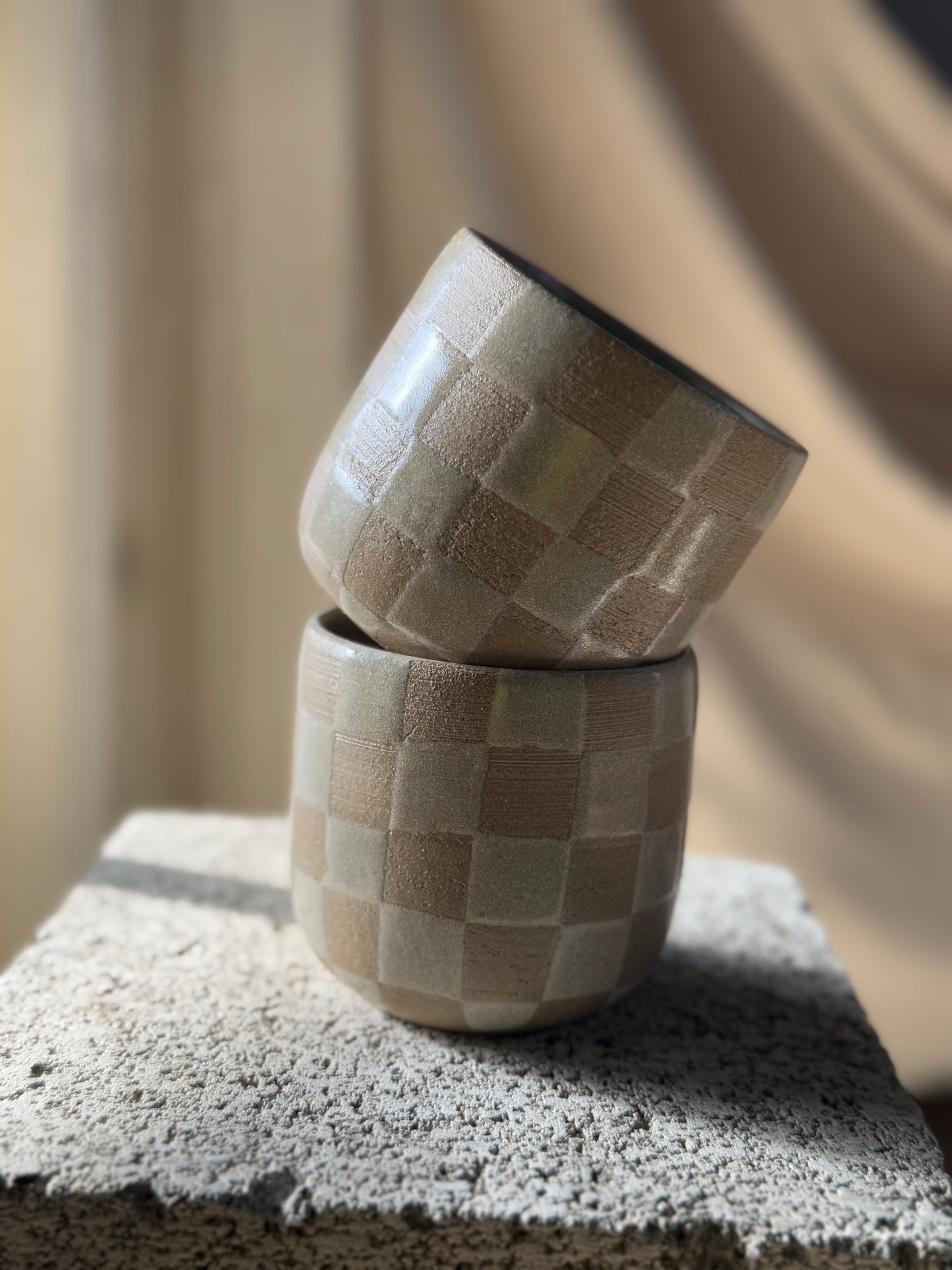 Checkered Cup