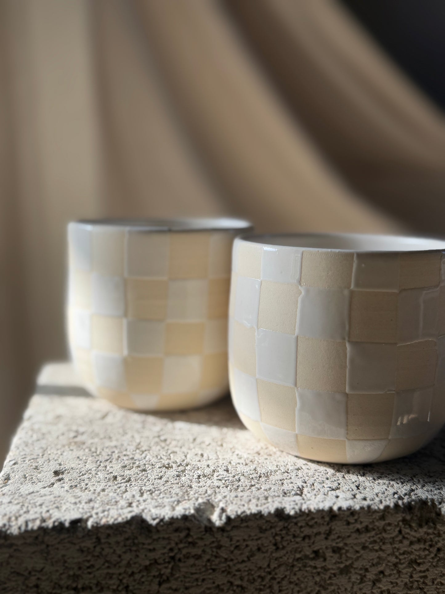 Checkered Cup