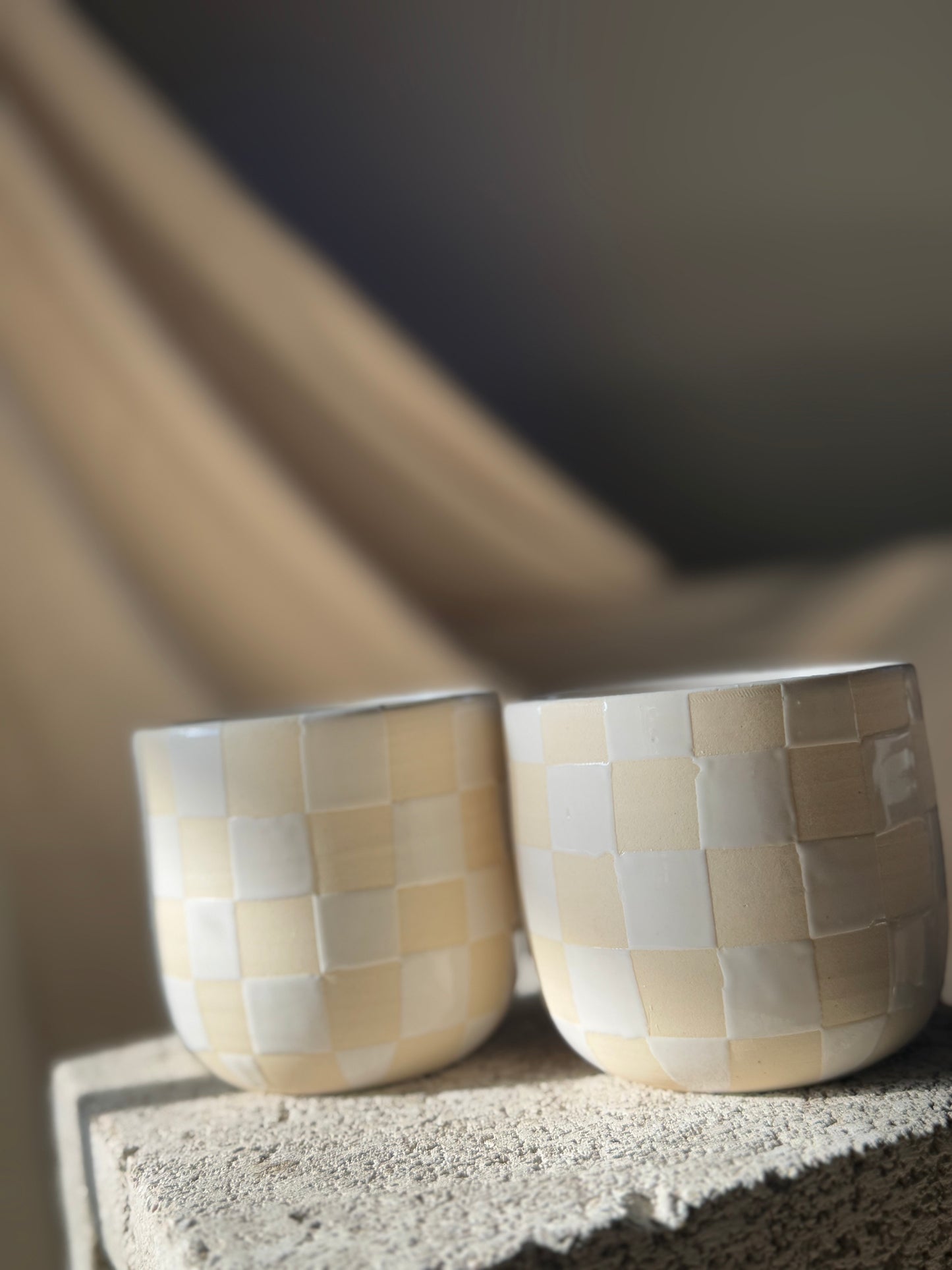 Checkered Cup