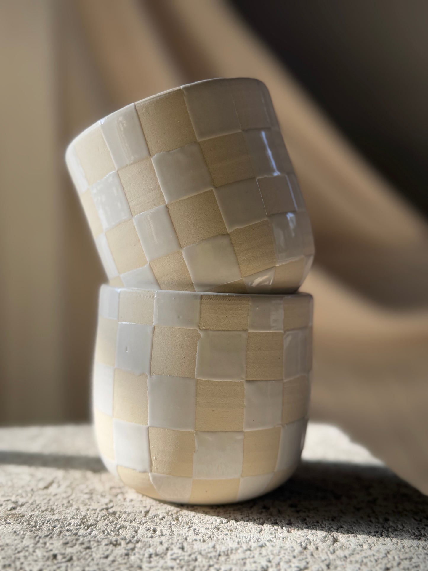 Checkered Cup