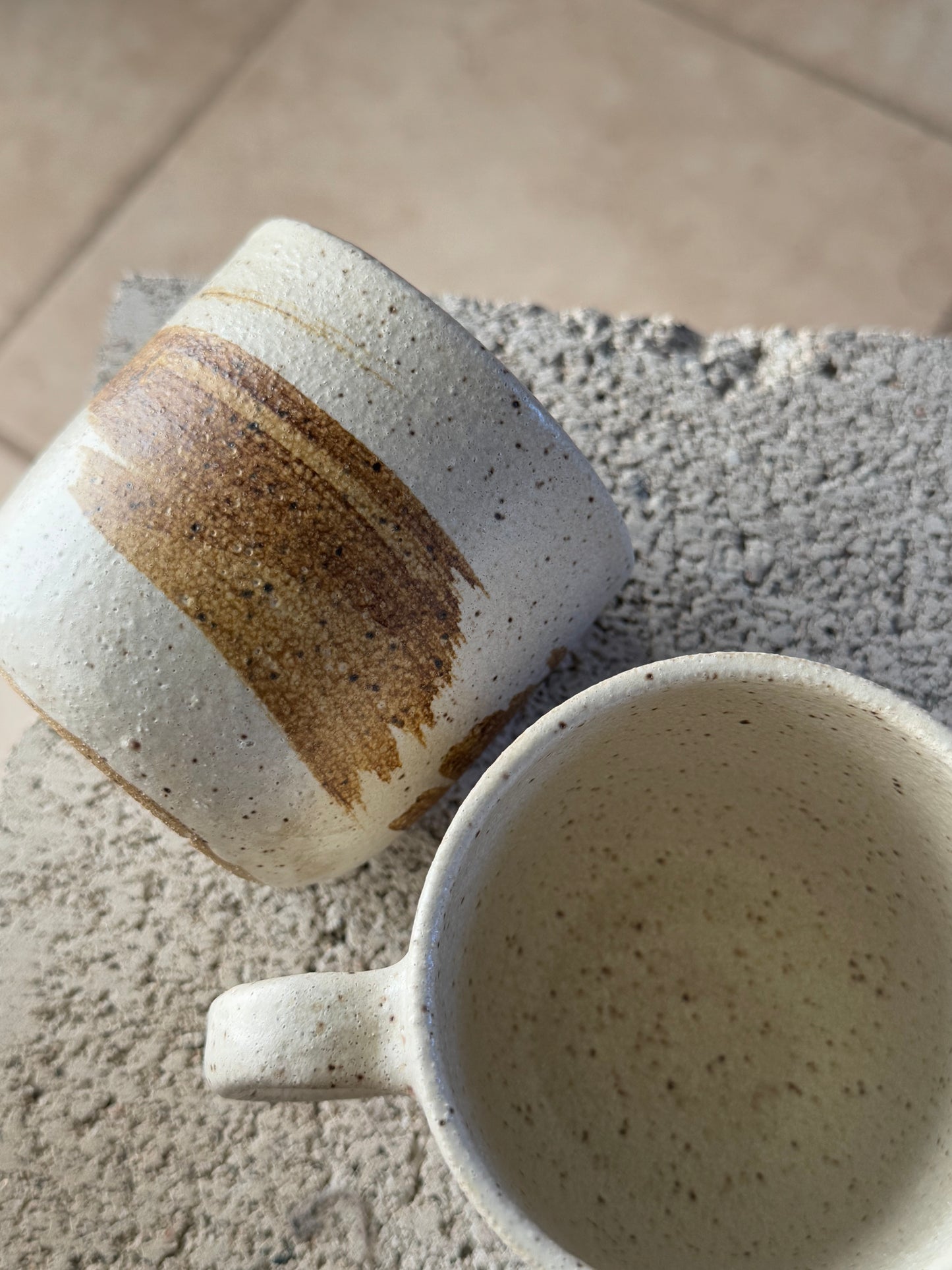 Swoosh Tea Cups