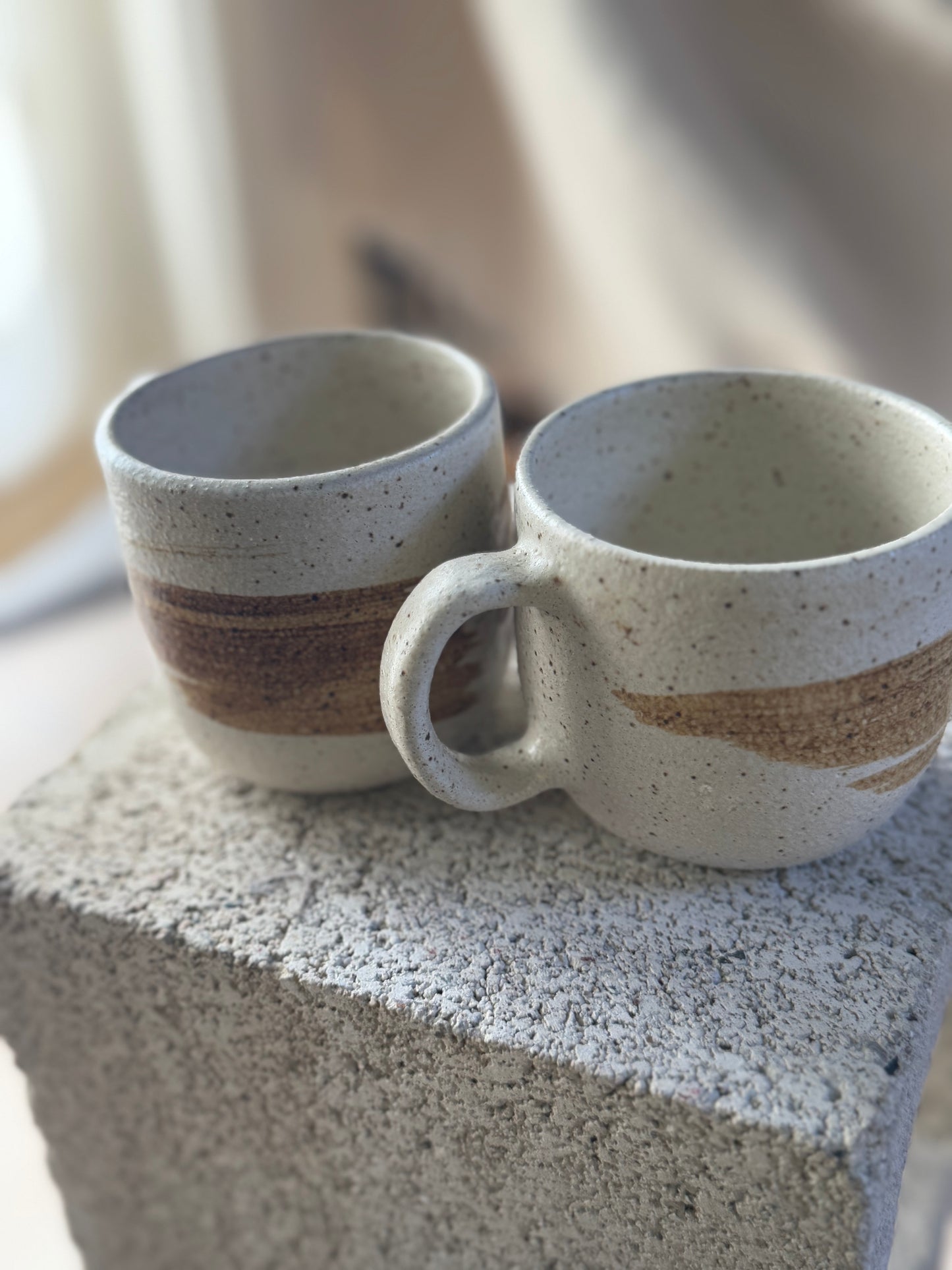 Swoosh Tea Cups
