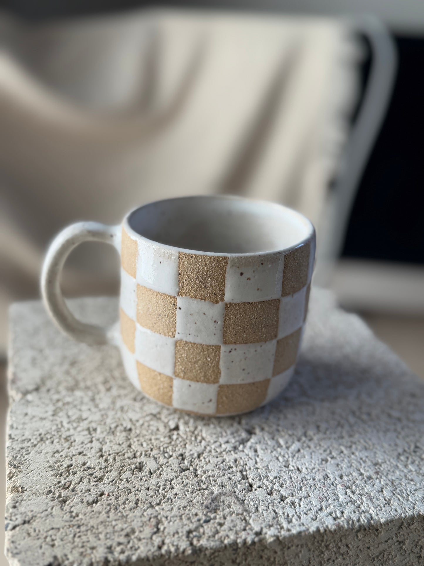 Checkered Mug