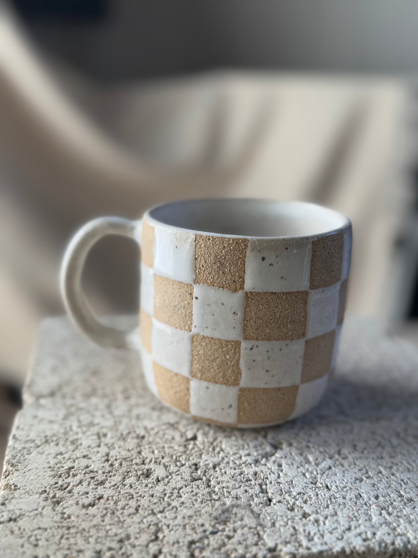 Checkered Mug