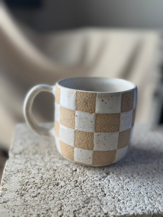 Checkered Mug
