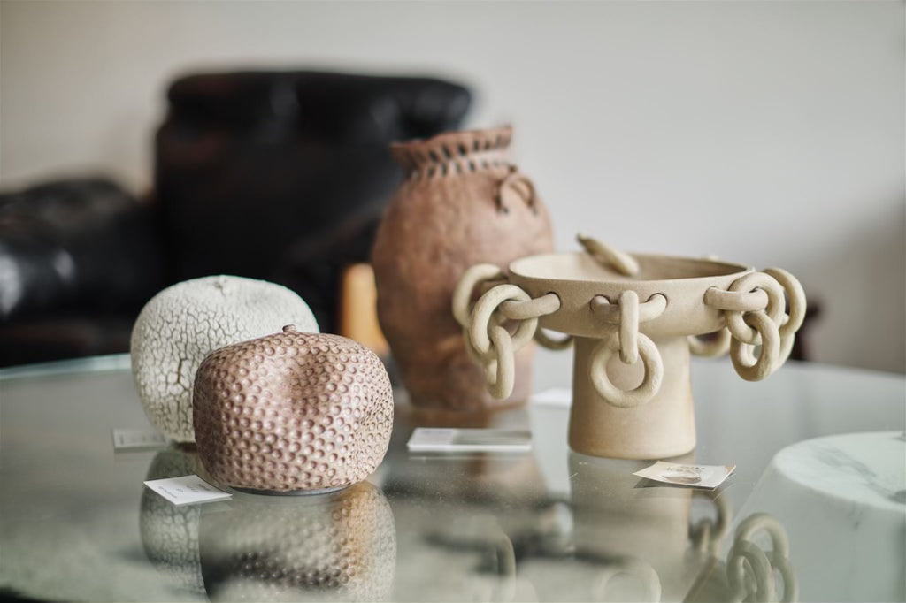 Fruit Bowl Stand with Chains