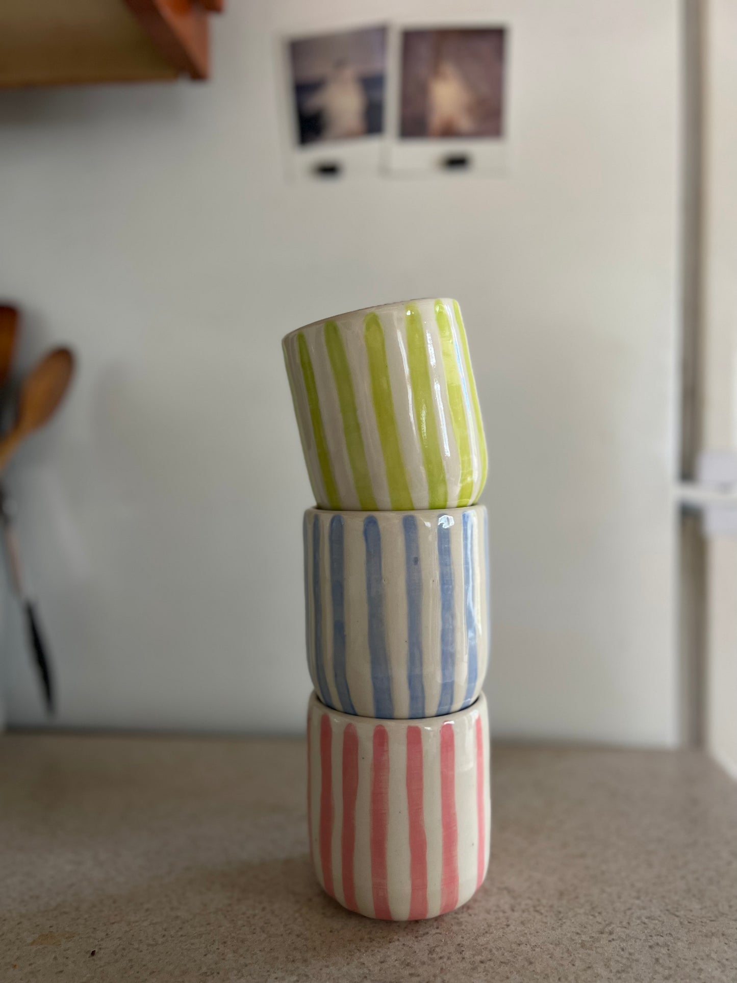 Striped Cup