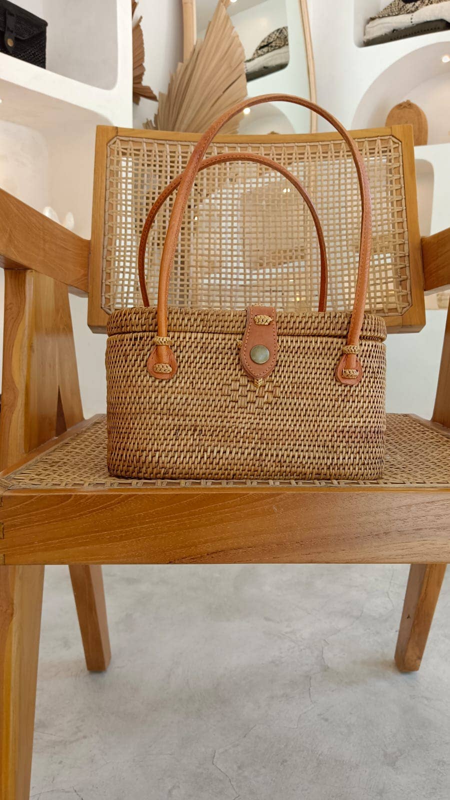 Structured Bali Purse