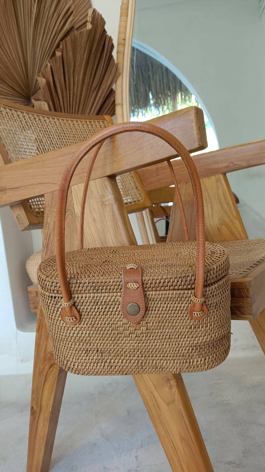 Structured Bali Purse
