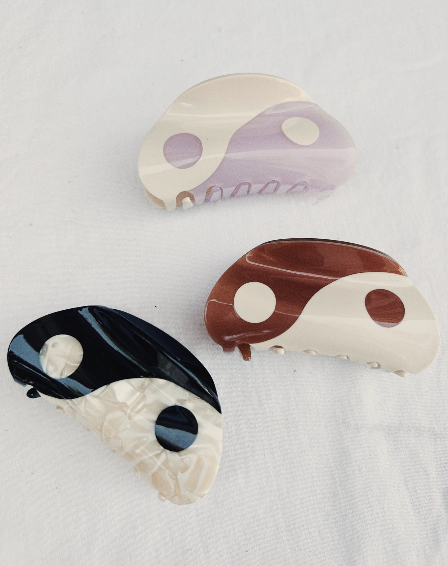 Yin Yang Hair Clip