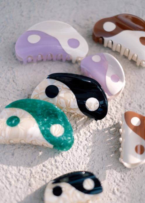 Yin Yang Hair Clip