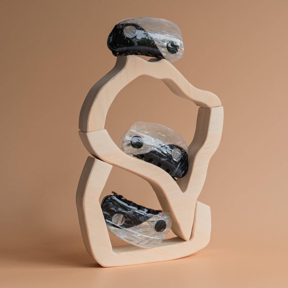 Large Yin-Yang Hair Claw