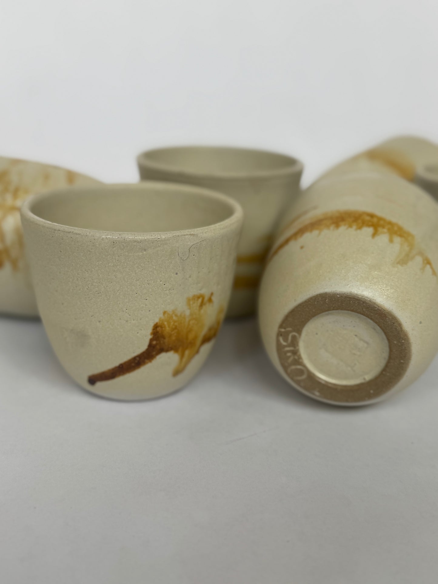 Swoosh Tea Cups