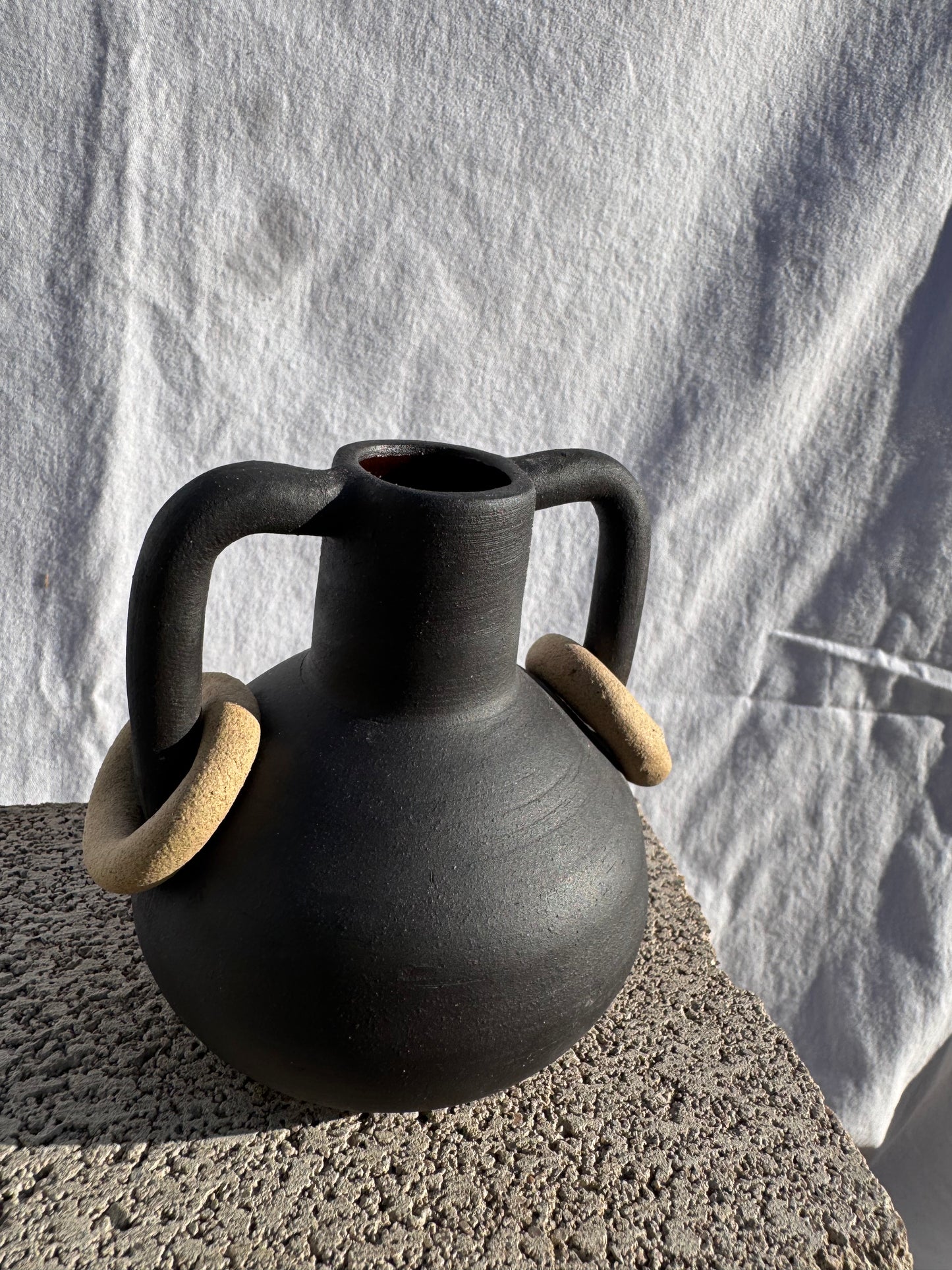 Ring Handled Vase