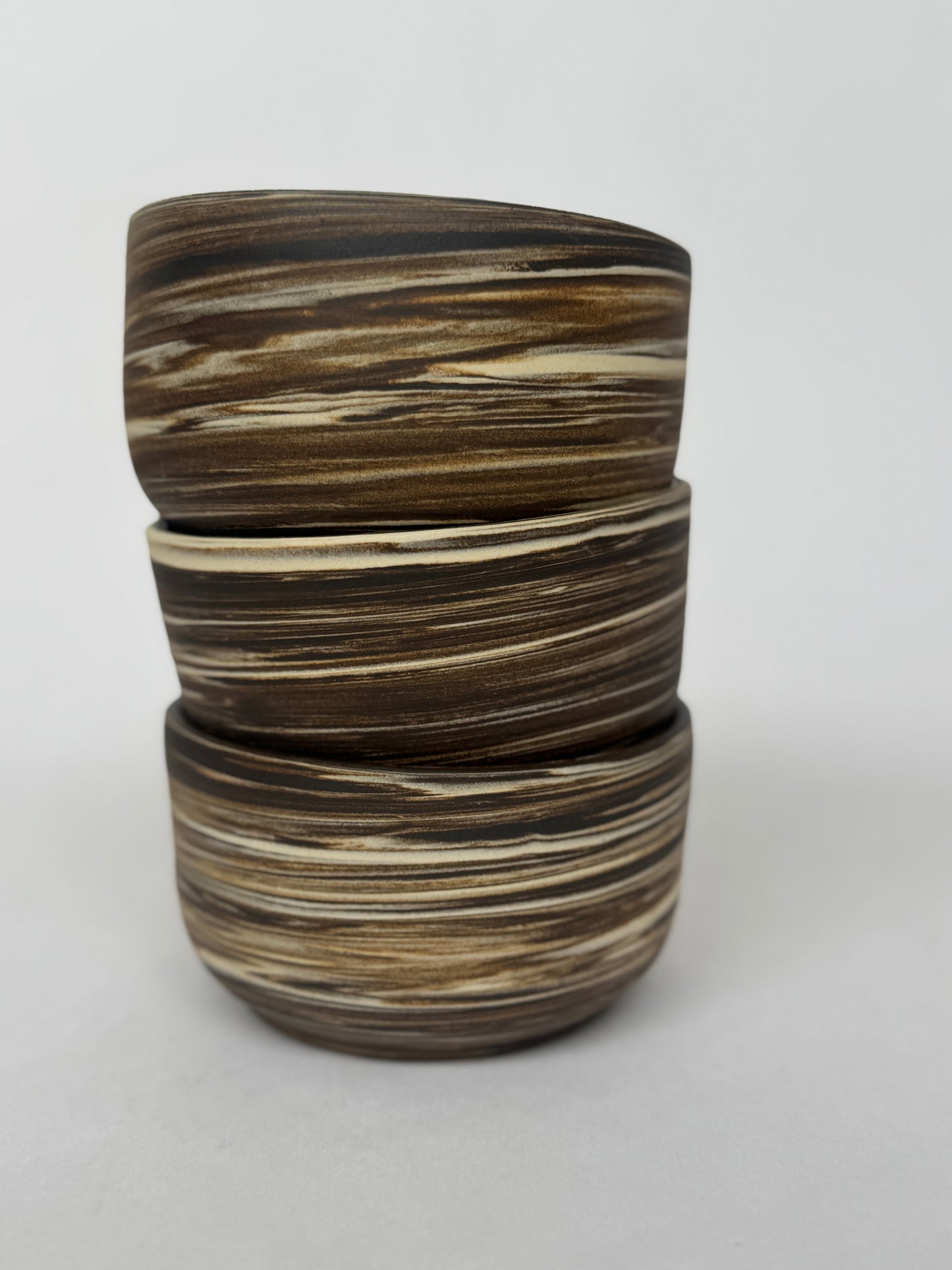 Black & White Swirl Bowl