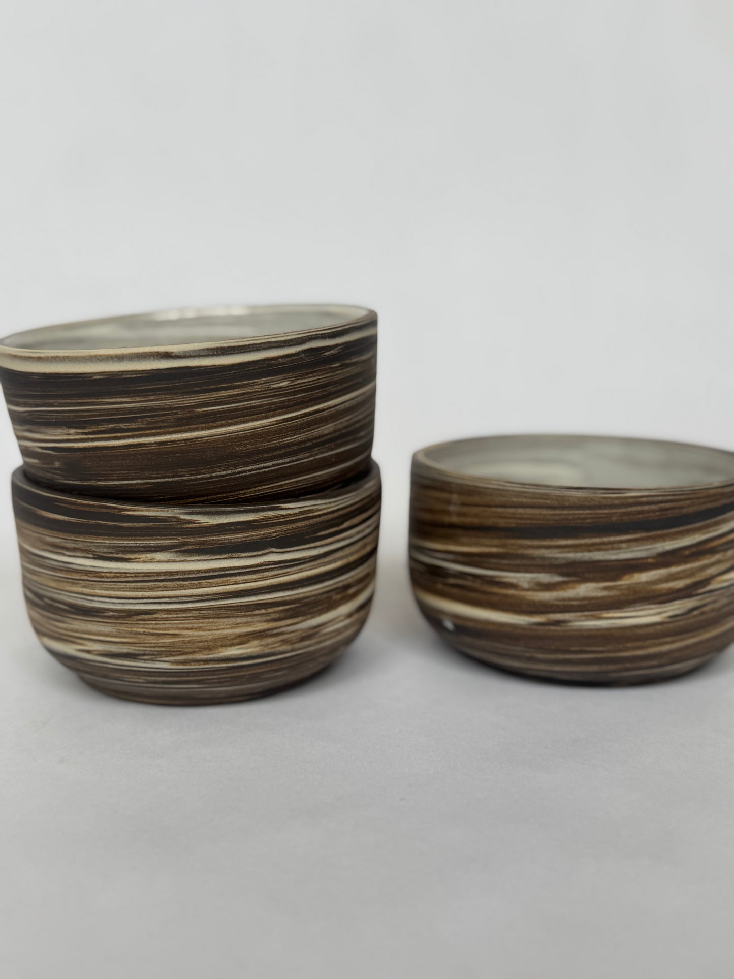 Black & White Swirl Bowl