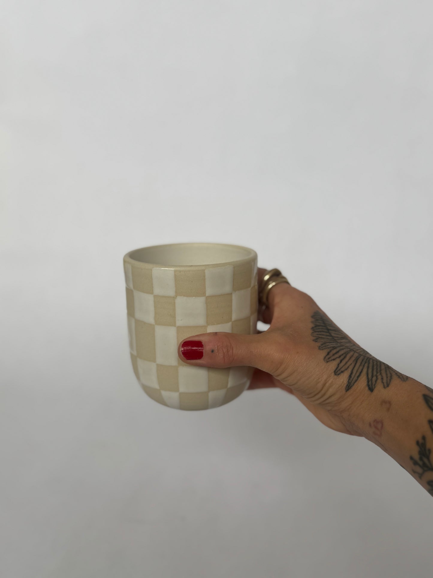 Checkered Cup