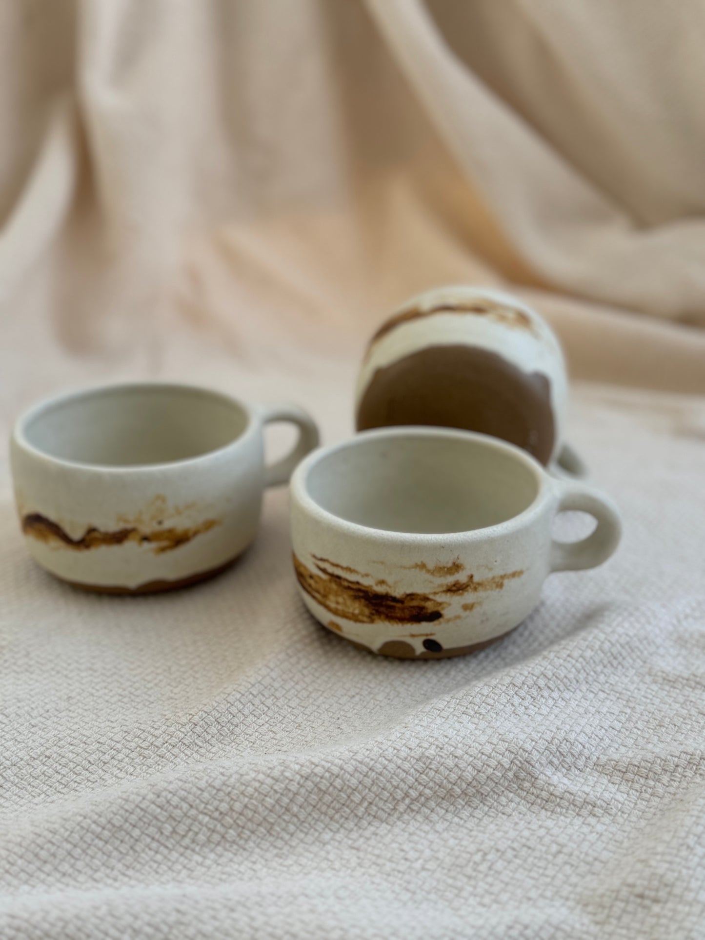 Swoosh Tea Cups