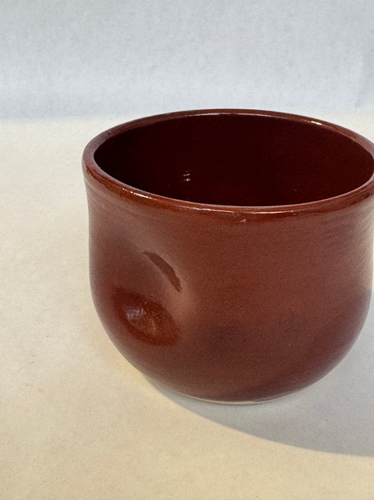 Maroon Dimple Tumbler