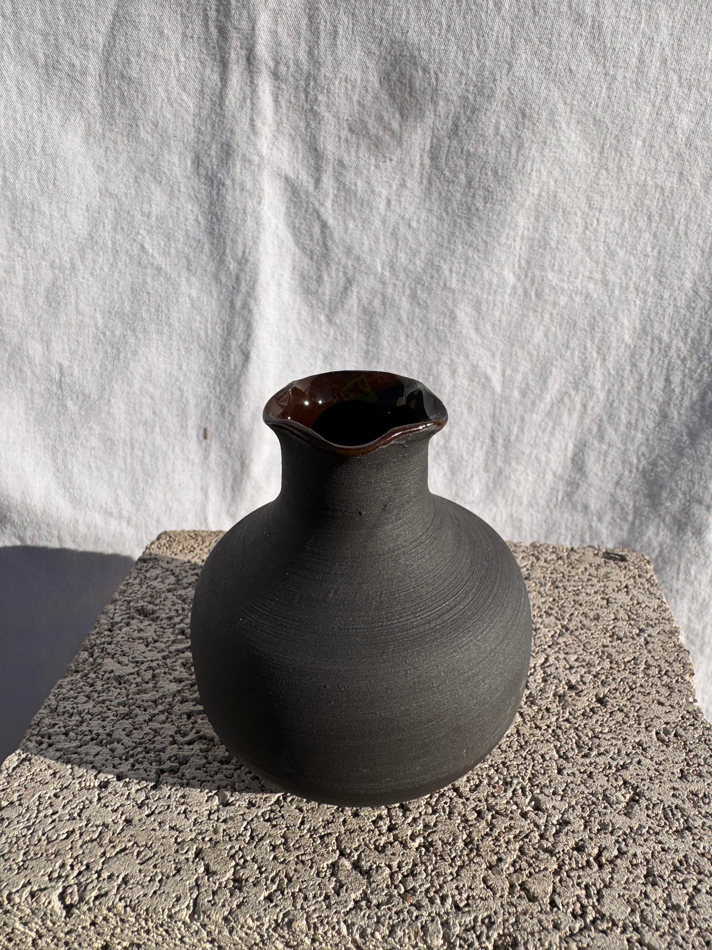 Black Bud Vase