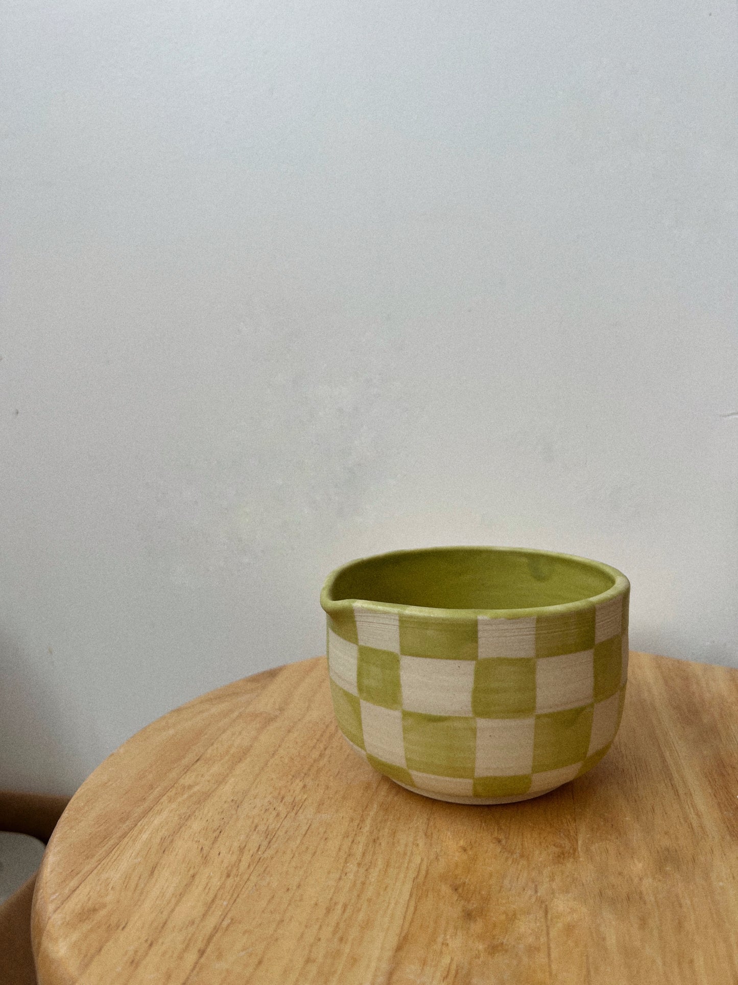 Checkered Matcha Bowl - Collab with @CourtandNate