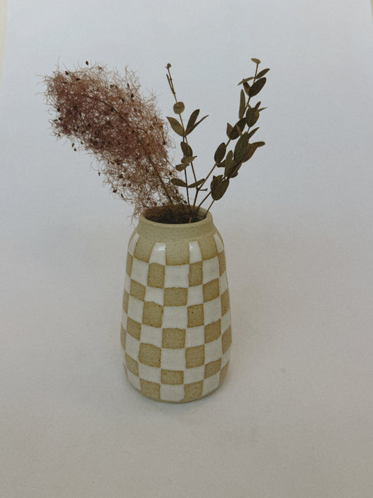 Checkered Vase